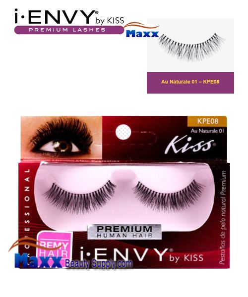 4 Package - Kiss i Envy Au Naturale 01 Eyelashes - KPE08